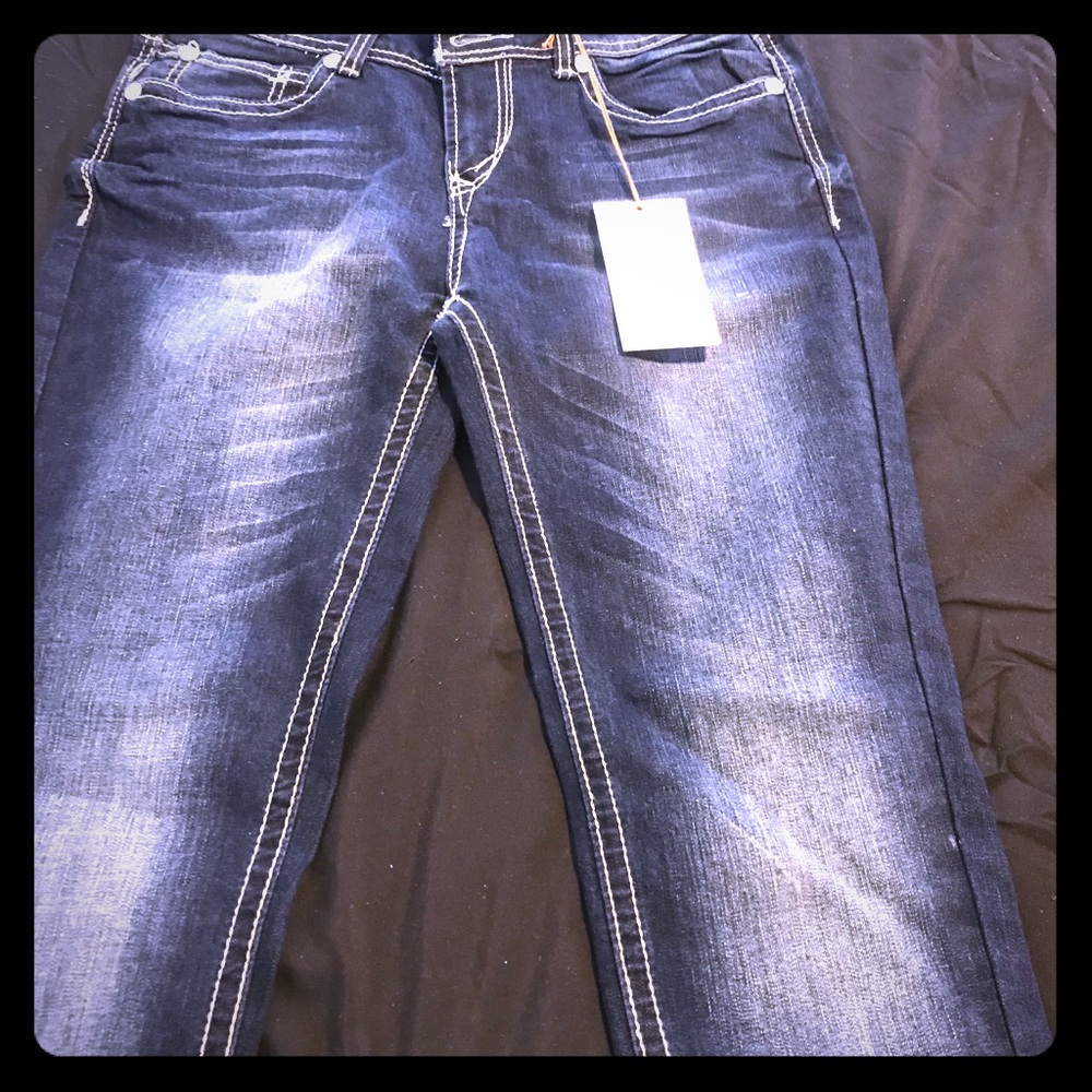 Blue wallflower jeans